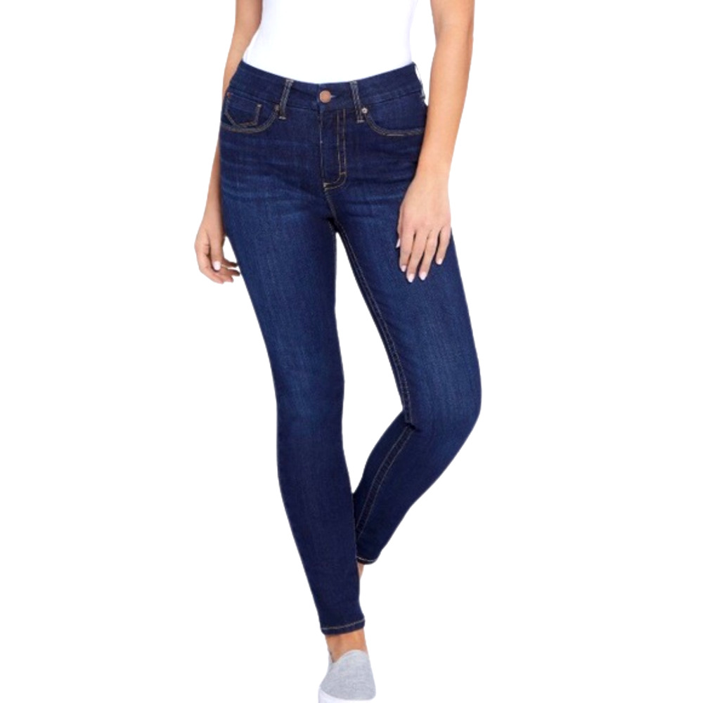 Seven7 Womens Tummyless High Rise Skinny Jeans in Montreal 12
